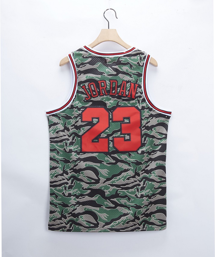 Men Chicago Bulls #23 Jordan Camo 2021 NBA Jersey->chicago bulls->NBA Jersey